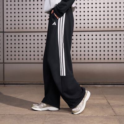Adidas阿迪达斯女V FT PANT 毛圈布宽松运动休闲香蕉裤JZ2329