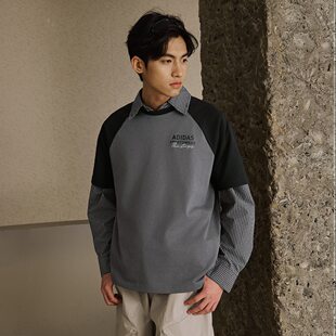 Adidas阿迪达斯男女同款运动休闲宽松短袖圆领T恤JZ0116 JZ0118