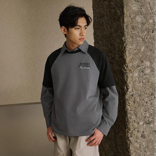 Adidas阿迪达斯男女同款运动休闲宽松短袖圆领T恤JZ0116 JZ0118