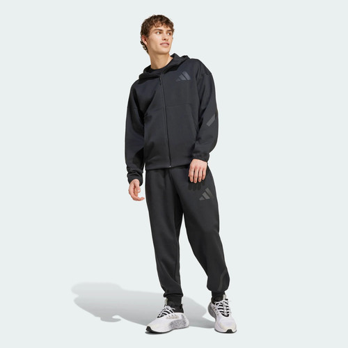 Adidas/阿迪达斯拉明·亚马尔同款黑标制服连帽夹克外套JE7538