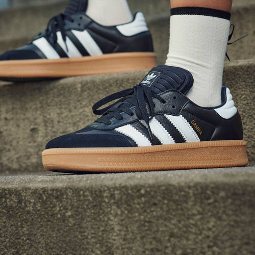 Adidas/阿迪达斯正品SAMBA XLG男女经典厚底运动鞋板鞋 IE1379