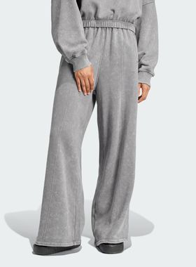 Adidas/阿迪达斯正品女士宽松阔腿运动裤IY7399