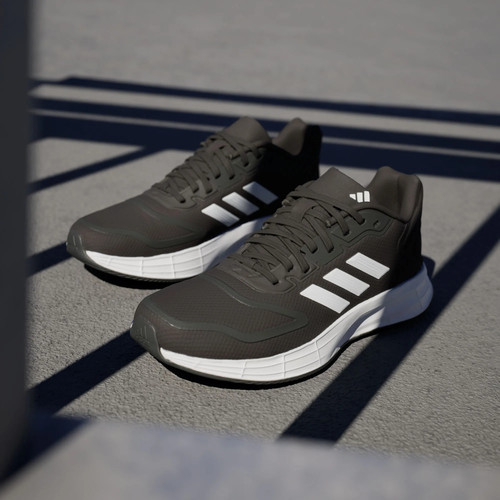 Adidas/阿迪达斯DURAMO 10 缓震竞速轻盈网面跑步运动鞋GX0709