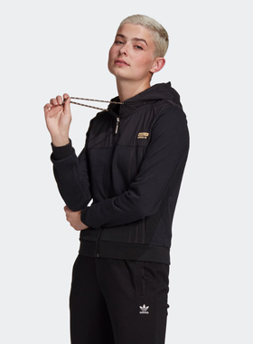 断码特卖Adidas/阿迪达斯正品女子休闲舒适外套GN4247
