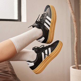 「T头鞋 德训鞋 」IH3081 复古厚底运动休闲板鞋 Adidas阿迪达斯女鞋