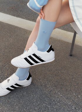 Adidas/阿迪达斯正品宋雨琦同款休闲跆拳道文化薄底运动鞋JQ4774