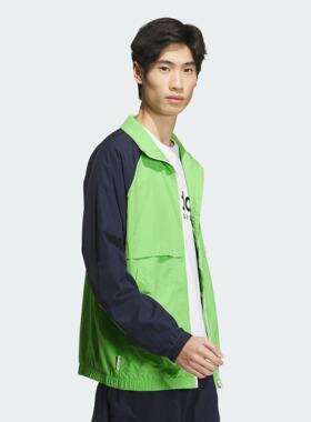 Adidas/阿迪达斯正品 LOGO JKT男子运动休闲夹克外套JI6859