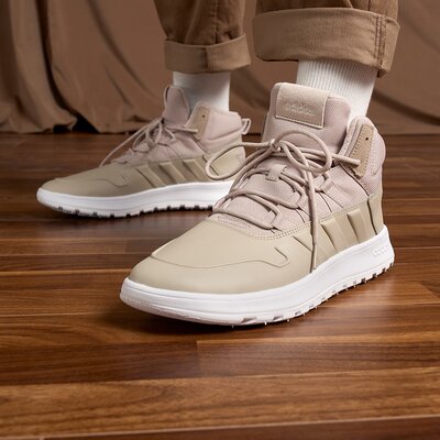 Adidas阿迪达斯正品FUSION STORM男女加绒保暖中高帮运动鞋IF1625