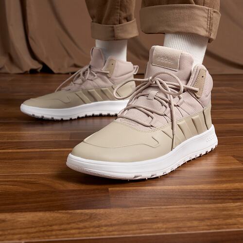 Adidas阿迪达斯正品FUSION STORM男女加绒保暖中高帮运动鞋IF1625