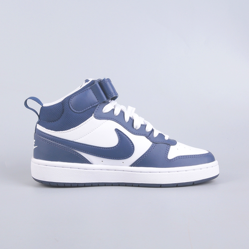 Nike/耐克 Court Borough Mid 2 女鞋大童款舒适板鞋CD7782-107