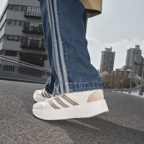 Adidas/阿迪达斯CITY RNR男女经典复古厚底运动鞋JR8012 JR8011