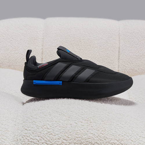 ADIDAS阿迪达斯「面包鞋」女子保暖耐磨一脚蹬柔软休闲棉鞋IF4229