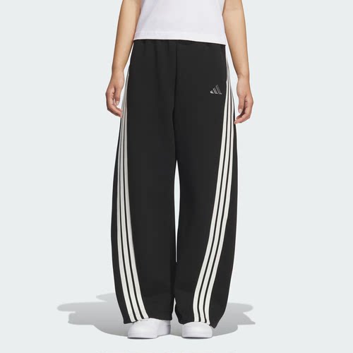 Adidas阿迪达斯女新款三条纹舞动系列宽松运动爵士香蕉裤KB8998