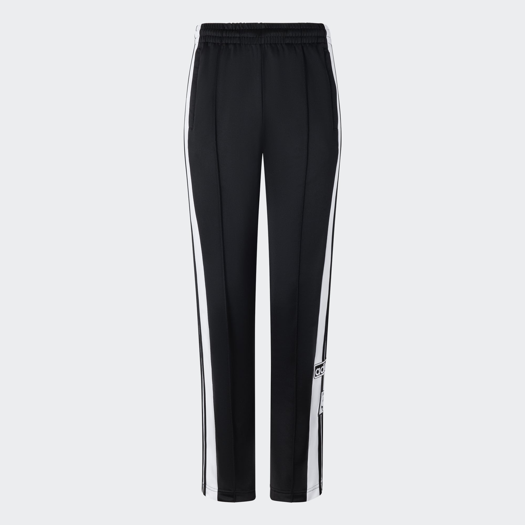 阿迪达斯三叶草ADIBREAK PANT 女子侧开排扣宽松运动裤KB2468