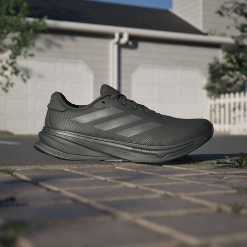 Adidas/阿迪达斯正品男子超轻缓震回弹体测跑步运动鞋JS0493