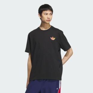 Adidas/阿迪达斯正品LT TEE SS M 2 男女休闲运动短袖T恤KC3119