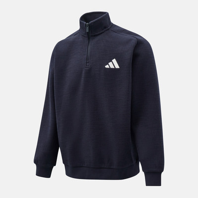 adidas阿迪达斯男子MH SWEAT半拉链运动休闲套头衫卫衣KV5943