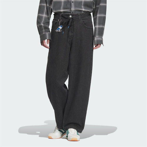 Adidas/阿迪达斯正品T DENIM PANT 男子牛仔运动裤JV6944