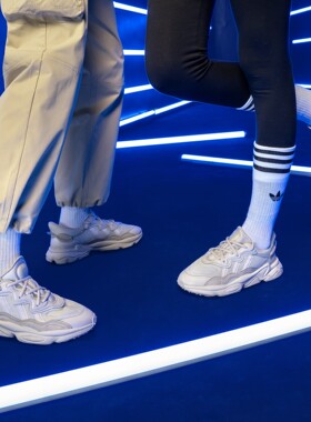 Adidas 三叶草 OZWEEGO 男款经典复古老爹鞋运动鞋FX6029