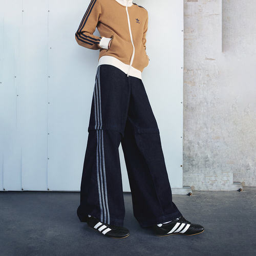 Adidas阿迪达斯男女可拆卸牛仔宽松运动扭扭裤KB6416