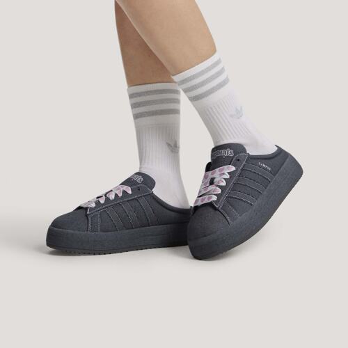 ADIDAS/阿迪达斯正品「面包鞋」男女款厚底半拖休闲鞋KH8028