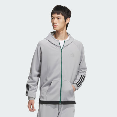 Adidas/阿迪达斯BB JKT HOODIE M 篮球运动连帽夹克外套JL7587