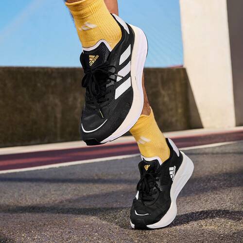 Adidas阿迪达斯正品男子训练备赛马拉松玻纤柱跑鞋H67513