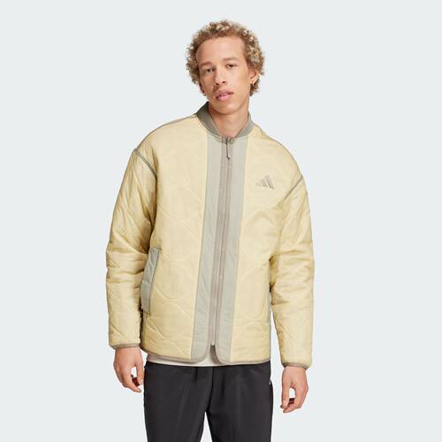 Adidas阿迪达斯正品男子保暖撞色运动休闲宽松棉服JG5934 JG5936