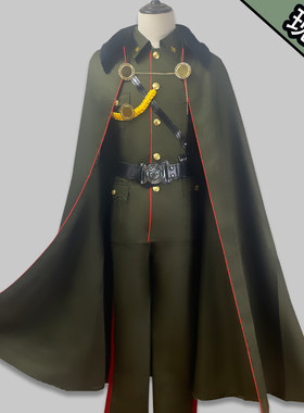 多漫都军阀装大帅服cosplay套装