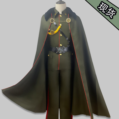 多漫都军阀装大帅服cosplay套装