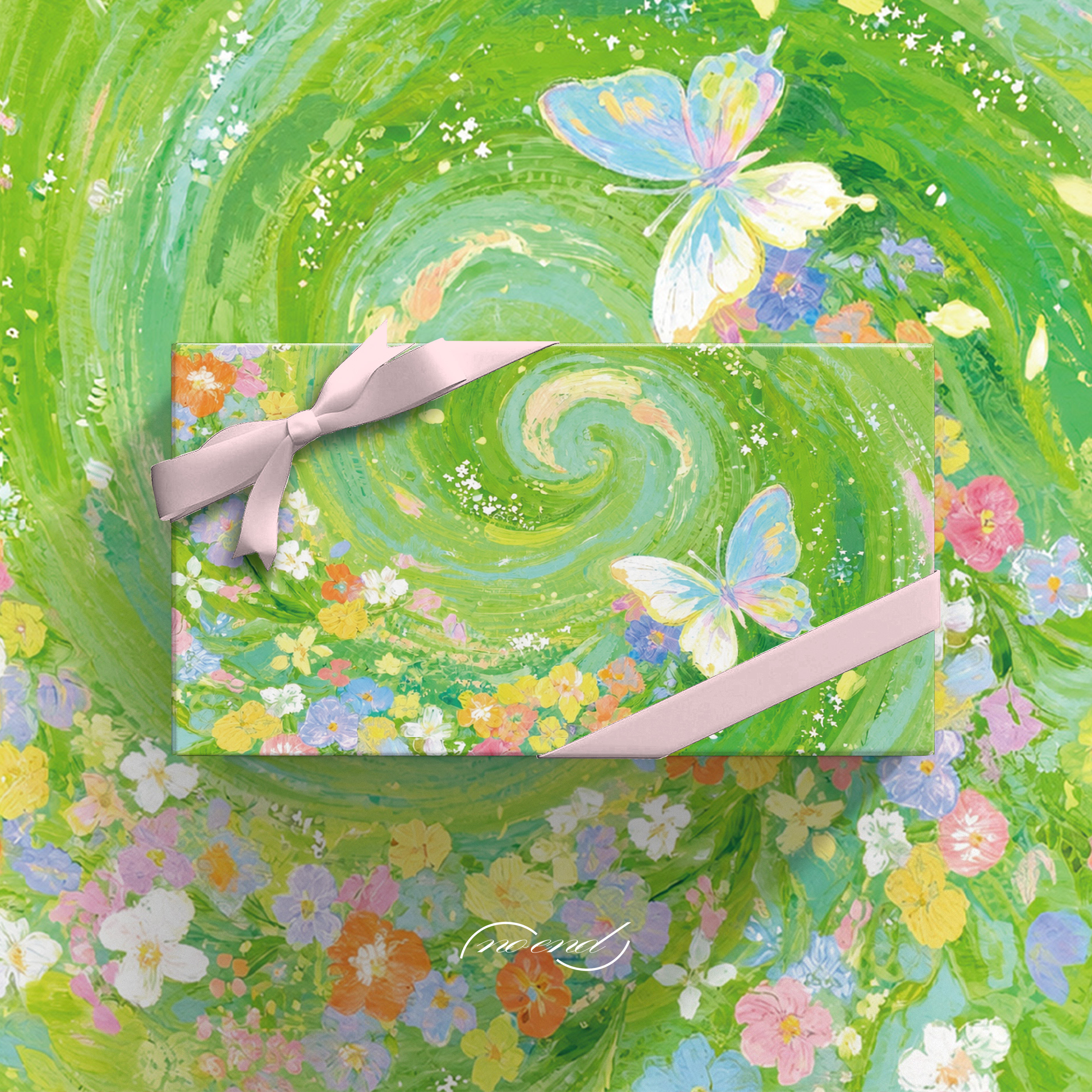 花涧蝶舞/教师节情人节礼物纸ins浪漫生日礼物包装礼品纸书皮纸图片