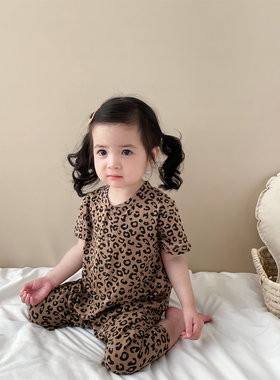 纯棉爬服minioukei哈衣夏季