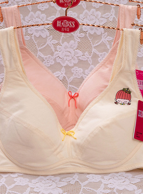 古今少女文胸定型内衣可爱卡通学生胸罩无钢圈无海绵薄杯款0DS12
