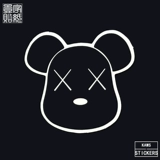 Ноутбук, наклейка, чемодан, мобильный телефон, водонепроницаемые карточки, наклейки