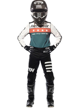 FASTHOUSE越野车服 2023夏季骑行服套装女DH越野摩托车赛车服定制