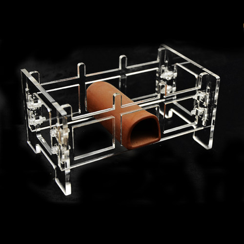 首藤繁殖罐架子大号四位六位八位中号小号异形鱼繁殖罐架子亚克力