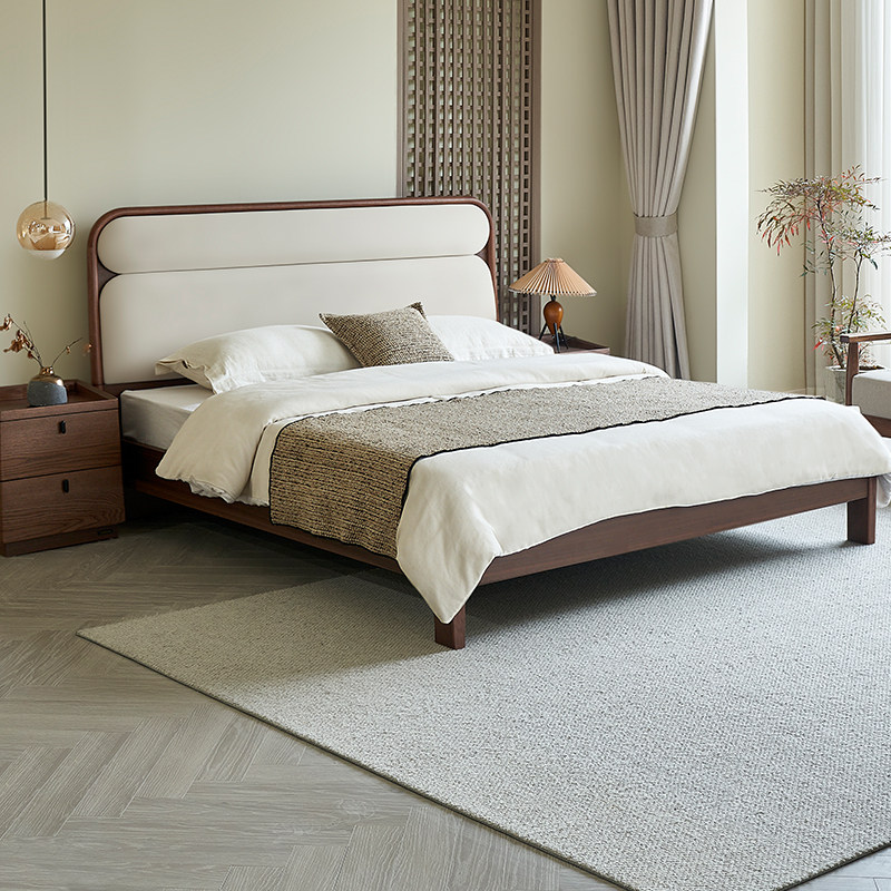 全友家居新中式1.5m单人收纳储物床2025新款卧室小户型1米8双人床,住宅家具,板式床,淘宝优惠券,粉丝福利购,淘宝优惠卷