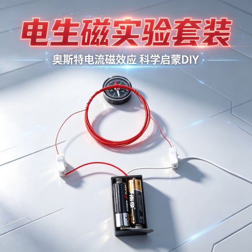 stem探究实验电流diy手工电生磁