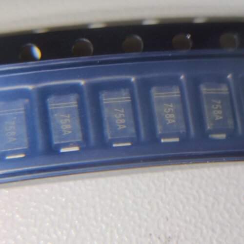 1SMA4758A 丝印758A 1W 56V SMA DO-214AC 贴片稳压二极管 全新