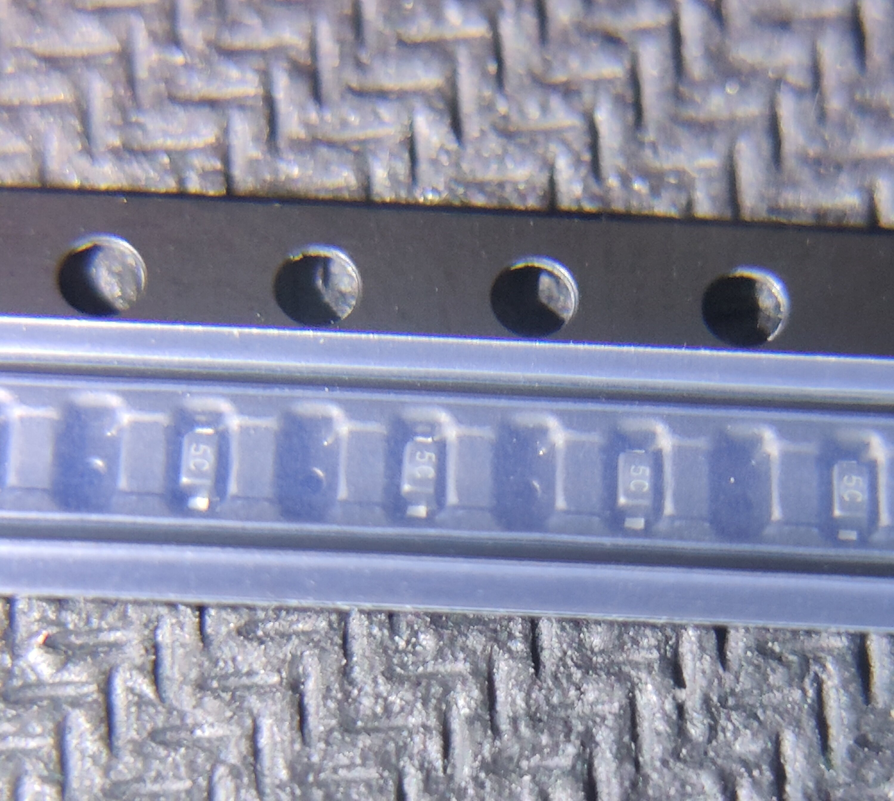 0c 丝印5c sod-523 0603双向esd静电保护二极管 5v 全新