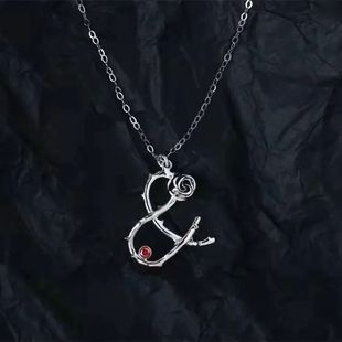 夜莺玫瑰犯罪心理同款宋声声项链女时尚轻奢cos项链锁骨链礼物送