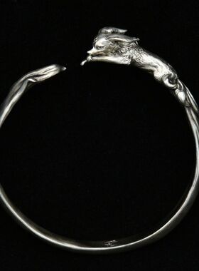 原创设计手工九尾狐手镯发簪耳骨夹狐狸国风个性ins时尚百搭配饰