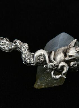 原创设计手工九尾狐发簪手环耳骨夹狐狸国风个性时尚百搭配饰