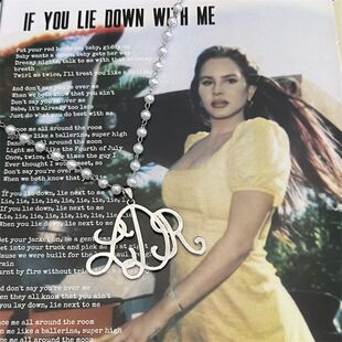 拉娜德雷同款项链吊坠打雷姐周边锁骨链时尚潮流百搭送生日礼物