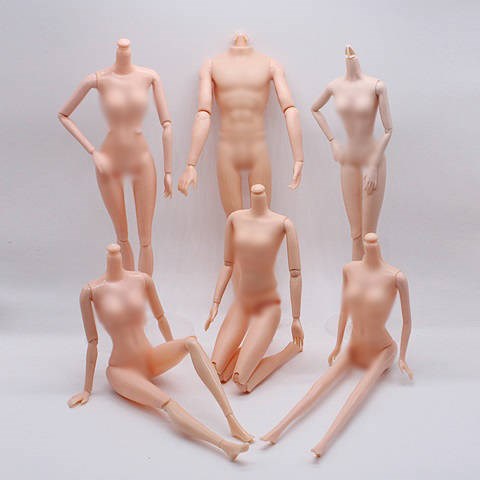 玩具身体娃娃关节芭比