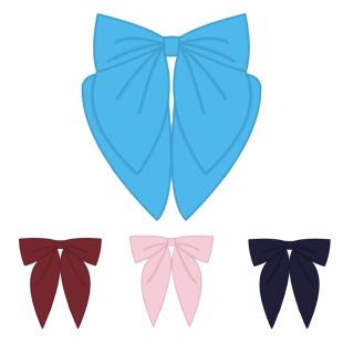 【花见森】免打金鱼草兔耳领结 水手服jk制服领结蝴蝶结延长带款