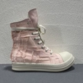 Pink Tassel High Top