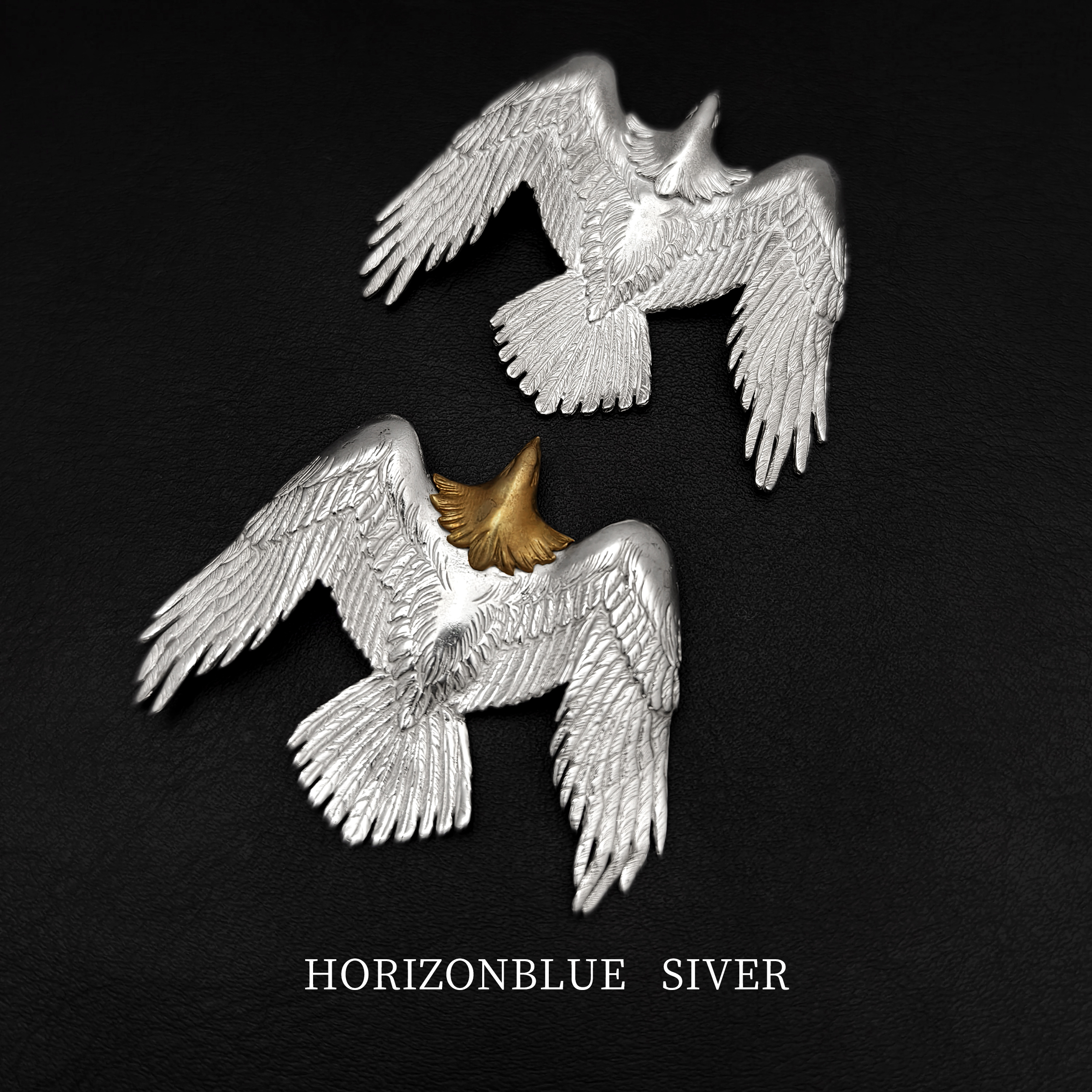 HORIZONBLUESIVER金头大鹰银饰