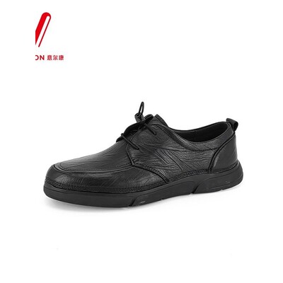 意尔康休闲鞋软底5111AE56366A新款2026商务春季男鞋爸爸鞋真皮