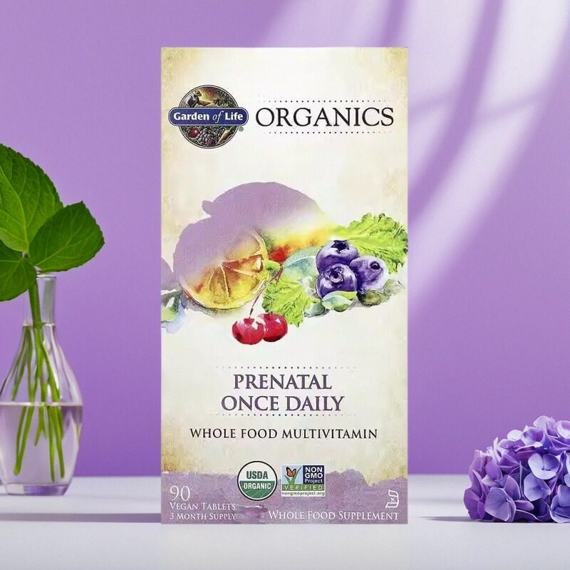 美国生命花园孕妇复合维生素90粒